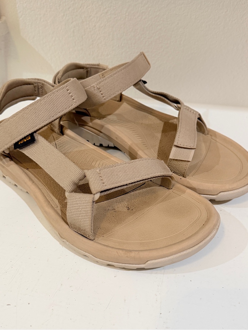 Teva Women's Beige Outdoor Strap Sandals